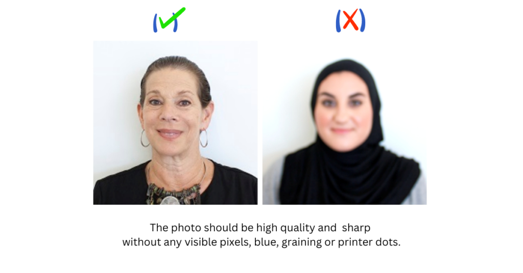 Photo Quality Requirements for US Visa Photo 